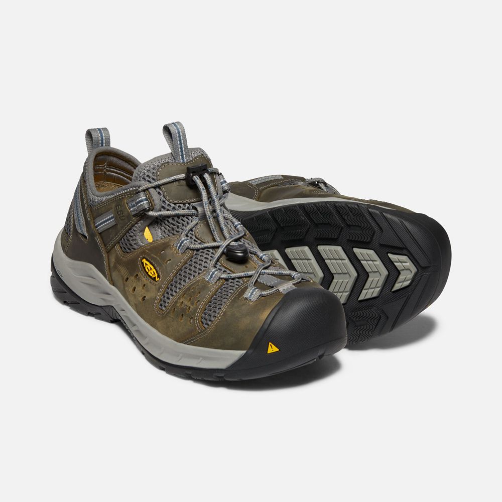 Chaussures de Travail Keen Homme Marron | Atlanta Cool Ii Esd (Steel Toe) | DOKVR-9658